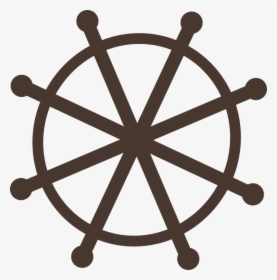 Wheel Dhamma Symbolic - Build An Octagon Gazebo, HD Png Download, Free Download