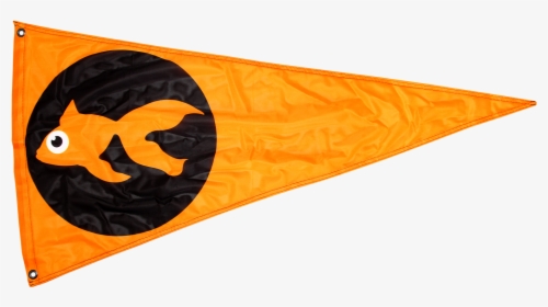Goldfish Triangle Flag - Animal, HD Png Download, Free Download