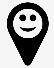 Map Marker Y Emotion Happy - Scalable Vector Graphics, HD Png Download, Free Download