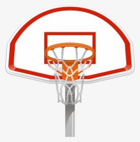 Wall Art Basketball Goal Front View Wall Decals Removable, HD Png Download, Free Download