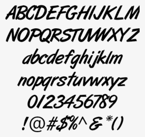 Artbrush Example - Apollo Font, HD Png Download, Free Download