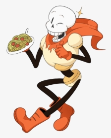 Papyrus With Spagetti - Undertale Cute Fanart Papyrus, HD Png Download, Free Download