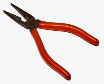 Isolated, Pliers, Red, Tool, Craft, Metal - Diagonal Pliers, HD Png Download, Free Download