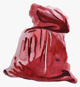 Red Gift Bag Png Transparent - Visual Arts, Png Download, Free Download