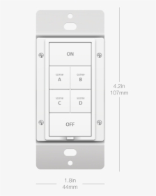 Dimensions Dimmer Front - Drawing, HD Png Download, Free Download
