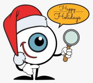 Eyeball Clipart Santa, HD Png Download, Free Download