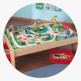 Kidkraft Waterfall Mountain Train Set And Table, HD Png Download, Free Download