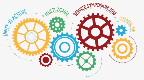 The Multi-zonal Service Symposium Offers An Opportunity - Team Work Gear, HD Png Download, Free Download