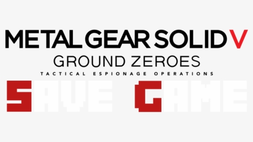 Metal Gear Solid V - Printing, HD Png Download, Free Download