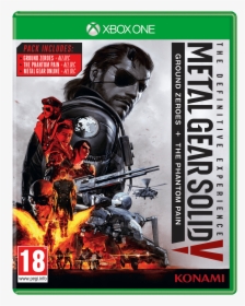 3 Eng Xb1 2d Packshot Mgsv-tde - Metal Gear Solid Definitive Edition Xbox One, HD Png Download, Free Download