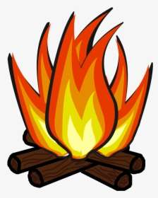 June Campfire Clipart Explore Pictures - Clip Art Camp Fire, HD Png Download, Free Download