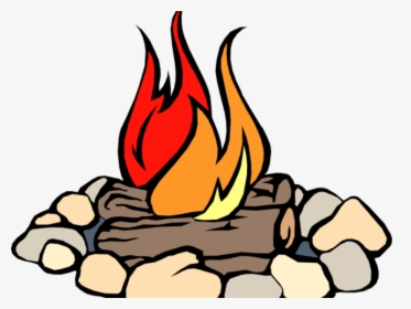 Campire Clipart Signal Fire - Clip Art Camp Fire, HD Png Download, Free Download