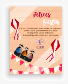 Flyer Empresa Felices Fiestas Patrias Peru, HD Png Download, Free Download