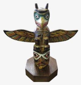 Eagle Mask Totem Pole - Totem Pole, HD Png Download, Free Download