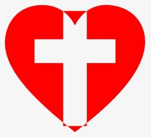 Heart Cross Cliparts - Sacred Heart Academy Logo, HD Png Download, Free Download