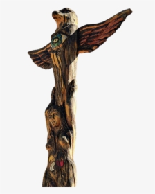 Totem Eagle Png Image Background - Cross, Transparent Png, Free Download