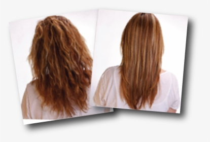 Transparent Straight Hair Png - Brazilian Blowout Before And After, Png Download, Free Download