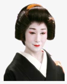 Geisha Portrait - Geisha, HD Png Download, Free Download