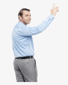 Men Pointing Up - Man Pointing Up Png, Transparent Png, Free Download