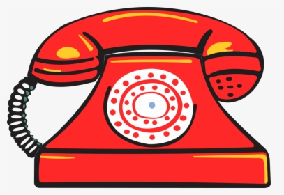 Red Land Phone - Land Phone Logo Png, Transparent Png, Free Download
