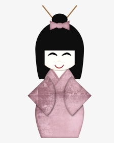 Transparent Geisha Clipart - Doll, HD Png Download, Free Download
