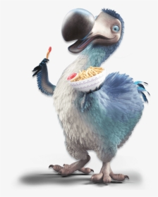 Dodo Eating Chips And Sauce - Imagenes De Dodo, HD Png Download, Free Download