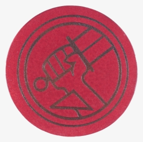 Hellboy / Brpd Inspired Coaster - Circle, HD Png Download, Free Download