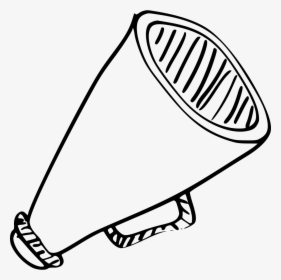 Ad Message Ads Advertisement Megaphone Talk - Megaphone Drawing Png, Transparent Png, Free Download