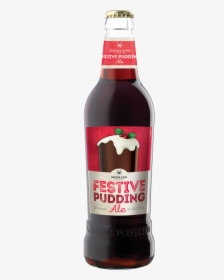 Festive Pudding - Glass Bottle, HD Png Download, Free Download