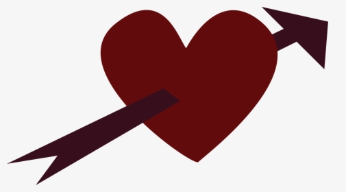 4631x2563px Heart And Arrow Clipart Png - Hearts With Arrows Through Them, Transparent Png, Free Download