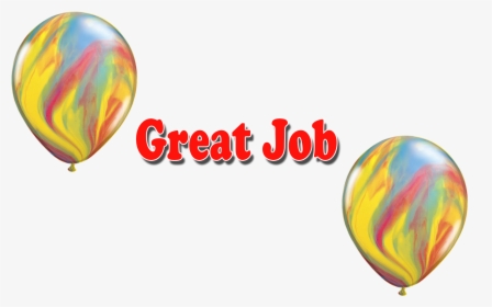 Great Job Png Free Image Download - Hot Air Balloon, Transparent Png, Free Download