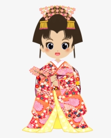 Kimono - Japan Kimono Clipart, HD Png Download, Free Download