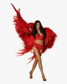 Adriana Lima Png Resimleri - Adriana Lima Fashion Show Red, Transparent Png, Free Download