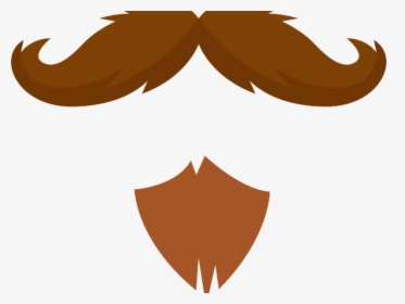 Transparent Moustache Clip Art - Beard Clipart With No Mustache, HD Png Download, Free Download