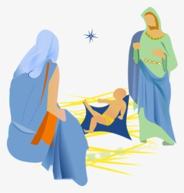 Bible, Christian, Christmas, Jesus, Joseph, Mary - Chua Giang Sinh Vector, HD Png Download, Free Download
