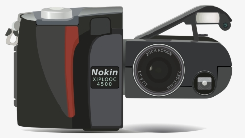 Nikon Digital Camera Clip Arts - Nikon Coolpix 4500, HD Png Download, Free Download