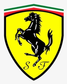 Car Logo Png Image - Transparent Background Ferrari Logo, Png Download, Free Download