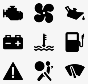 Car Dashboard Icons Png, Transparent Png, Free Download