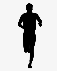 Man Running Silhouette Transparent, HD Png Download, Free Download