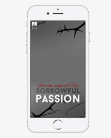 Lockscreen With Grey Thorns In Background In Phone - Poster, HD Png Download, Free Download