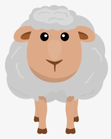 Sheep Clipart Printable Pencil And In Color Sheep - Clipart Transparent Background Sheep, HD Png Download, Free Download