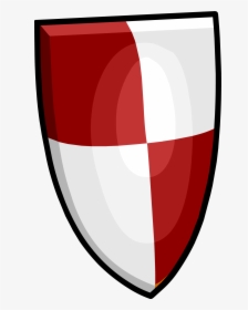 Official Club Penguin Online Wiki - Shield Red Png, Transparent Png, Free Download