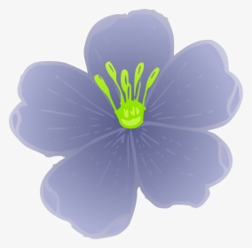 This Free Icons Png Design Of Western Blue Flax, Transparent Png, Free Download
