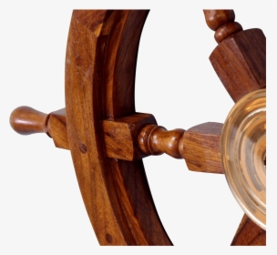 Wooden 15-inch Ship Wheel - Table, HD Png Download, Free Download