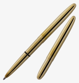 Classic Bullet In Raw Brass, No Finish - Fisher Space Pen Airplane, HD Png Download, Free Download