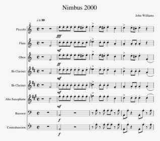 Nimbus 2000 Png - Walk It Like I Talk It Sheet Music, Transparent Png, Free Download