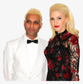 No Doubt"s Gwen Stefani And Tony Kanal On The Band"s - Tuxedo, HD Png Download, Free Download