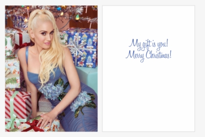 Gwen Stefani Png Transparent Images - Gwen Stefani Vinyl You Make It Feel Like Christmas, Png Download, Free Download
