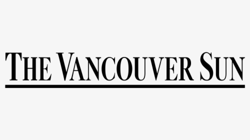 Vancouver Sun Logo Black And White - Vancouver Sun Logo, HD Png Download, Free Download