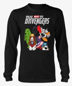 Bhvengers Shirt Basset - Basset Hound Avengers T Shirt, HD Png Download, Free Download
